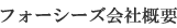�t�H�[�V�[�Y��ЊT�v