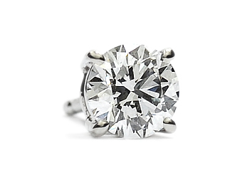 一粒ダイヤモンドピアス model 3