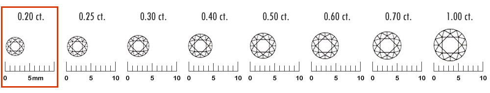 0.2カラットスケール